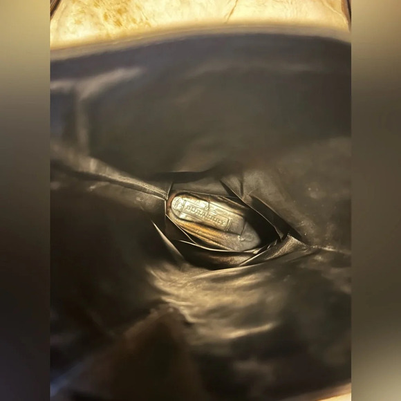 BURBERRY CLASSIC RIDING MOTO LOGO BUCKLE BOOTS EU 40 - Picture 6 of 7